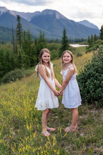 Vermillion Lakes family photography. Lauren Hollamby Photography