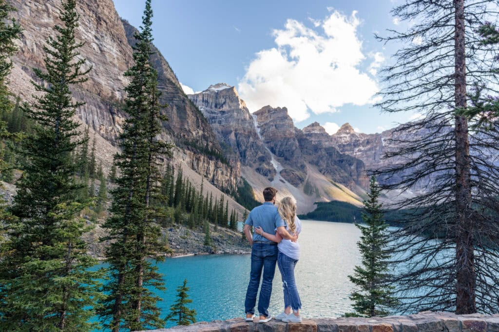 Moraine Lake holiday photos. Banff photographer. Lauren Hollamby Photography