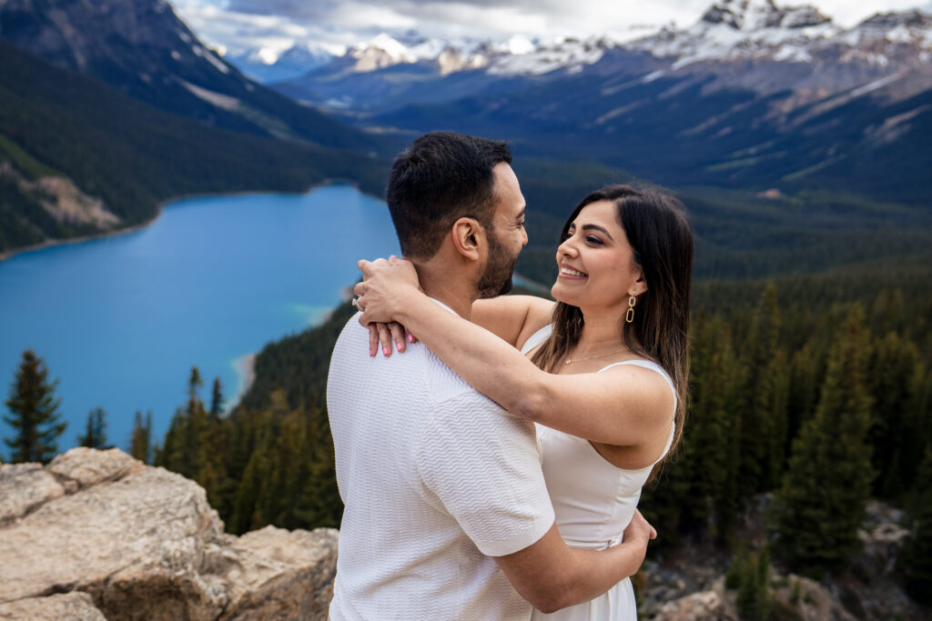 Peyto Lake Photographer. Lauren Hollamby Photography